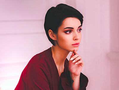 Kratka ženska frizura